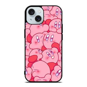 KIRBY DRAW COLLAGE iPhone 15 Case Cover KIRBY DRAW COLLAGE iPhone 15 Case Cover