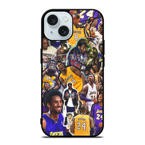 KOBE BRYANT COLLAGE iPhone 15 Case Cover KOBE BRYANT COLLAGE iPhone 15 Case Cover