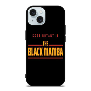 KOBE BRYANT THE BLACK MAMBA 2 iPhone 15 Case Cover