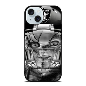 LAS VEGAS RAIDERS CHUCKY iPhone 15 Case Cover