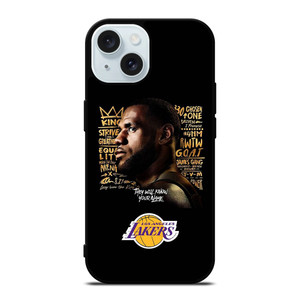 LEBRON JAMES WORD iPhone 15 Case Cover LEBRON JAMES WORD iPhone 15 Case Cover