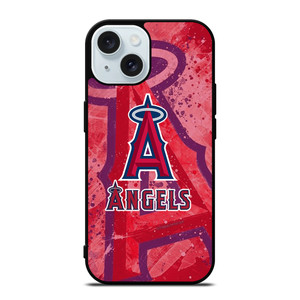 LOS ANGELES ANGELS ART LOGO iPhone 15 Case Cover LOS ANGELES ANGELS ART LOGO iPhone 15 Case Cover