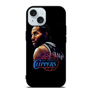 LOS ANGELES CLIPPERS KAWHI LEONARD iPhone 15 Case Cover LOS ANGELES CLIPPERS KAWHI LEONARD iPhone 15 Case Cover