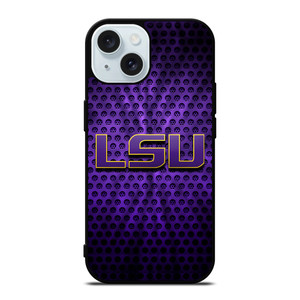 LSU TIGERS LSU iPhone 15 Case Cover LSU TIGERS LSU iPhone 15 Case Cover