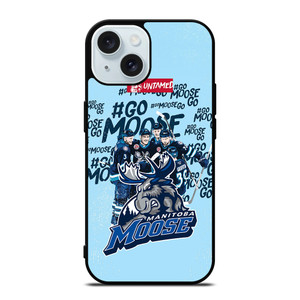 MANITOBA MOOSE HOCKEY TEAM iPhone 15 Case Cover