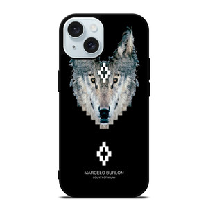 MARCELO BURLON WOLF iPhone 15 Case Cover