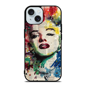 MARILYN MONROE ART iPhone 15 Case Cover