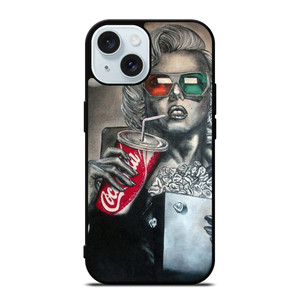 MARILYN MONROE COLA iPhone 15 Case Cover MARILYN MONROE COLA iPhone 15 Case Cover