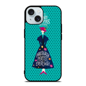 MARY POPPINS CLIPART iPhone 15 Case Cover