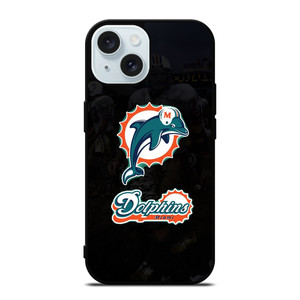 MIAMI DOLPHINS NFL ICON 1 iPhone 15 Case Cover MIAMI DOLPHINS NFL ICON 1 iPhone 15 Case Cover