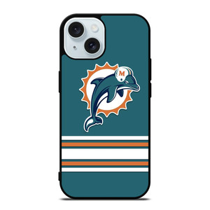 MIAMI DOLPHINS NFL ICON 2 iPhone 15 Case Cover MIAMI DOLPHINS NFL ICON 2 iPhone 15 Case Cover
