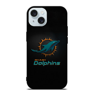 MIAMI DOLPHINS NFL ICON 3 iPhone 15 Case Cover MIAMI DOLPHINS NFL ICON 3 iPhone 15 Case Cover
