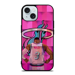 MIAMI HEAT WADE iPhone 15 Case Cover