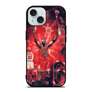 MICHAEL JORDAN COLLAGE iPhone 15 Case Cover MICHAEL JORDAN COLLAGE iPhone 15 Case Cover