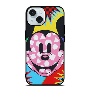 MICKEY MOUSE PINK iPhone 15 Case Cover