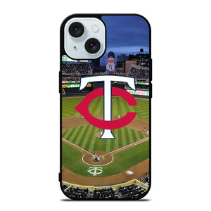 MINNESOTA TWINS BASEBALL LOGO iPhone 15 Case Cover