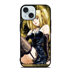 MISA AMANE CUTE DEATH NOTE iPhone 15 Case Cover MISA AMANE CUTE DEATH NOTE iPhone 15 Case Cover