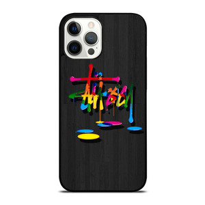 STUSSY PAINT LOGO iPhone 12 Pro Max Case Cover STUSSY PAINT LOGO iPhone 12 Pro Max Case Cover