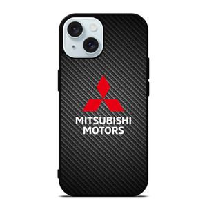 MITSUBISHI MOTORS CARBON LOGO iPhone 15 Case Cover MITSUBISHI MOTORS CARBON LOGO iPhone 15 Case Cover