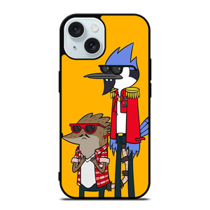 MORDECAI RIGBY CARTOON iPhone 15 Case Cover