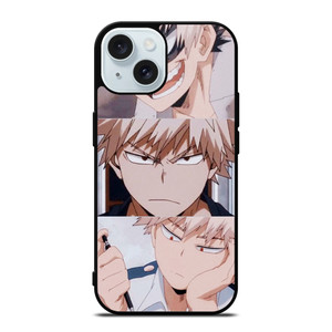 MY HERO ACADEMIA BAKUGOU FACE iPhone 15 Case Cover MY HERO ACADEMIA BAKUGOU FACE iPhone 15 Case Cover