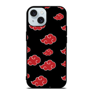 NARUTO AKATSUKI CLOUDS iPhone 15 Case Cover NARUTO AKATSUKI CLOUDS iPhone 15 Case Cover