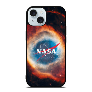 NASA LOGO NEBULA iPhone 15 Case Cover NASA LOGO NEBULA iPhone 15 Case Cover