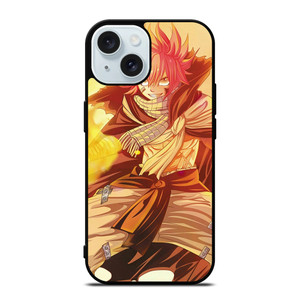 NATSU DRAGNEEL FAIRY TAIL ANIME iPhone 15 Case Cover NATSU DRAGNEEL FAIRY TAIL ANIME iPhone 15 Case Cover