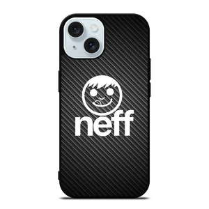 NEFF HEADWEAR LOGO CARBON iPhone 15 Case Cover NEFF HEADWEAR LOGO CARBON iPhone 15 Case Cover