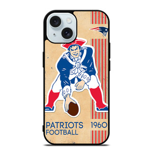 NEW ENGLAND PATRIOTS 1960 iPhone 15 Case Cover NEW ENGLAND PATRIOTS 1960 iPhone 15 Case Cover