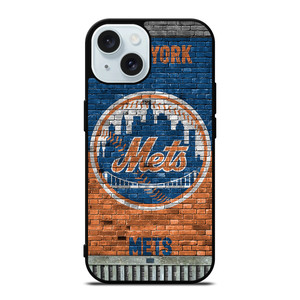NEW YORK METS BRICK WALL iPhone 15 Case Cover NEW YORK METS BRICK WALL iPhone 15 Case Cover