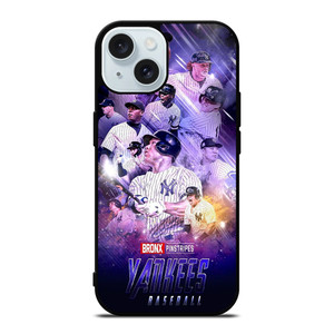 NEW YORK YANKEES TEAM iPhone 15 Case Cover NEW YORK YANKEES TEAM iPhone 15 Case Cover