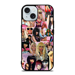 NICKI MINAJ COLLAGE iPhone 15 Case Cover NICKI MINAJ COLLAGE iPhone 15 Case Cover