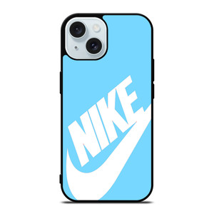 NIKE BLUE iPhone 15 Case Cover