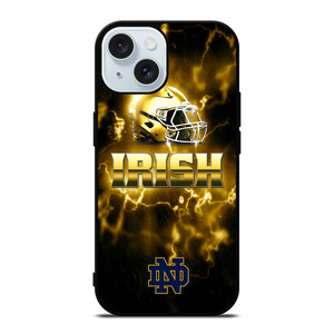 NOTRE DAME ND GOLD iPhone 15 Case Cover