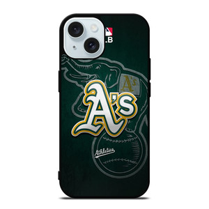 OAKLAND ATHLETICS MLB SYMBOL iPhone 15 Case Cover OAKLAND ATHLETICS MLB SYMBOL iPhone 15 Case Cover