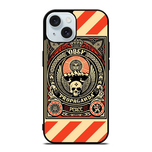 OBEY PROPAGANDA 1 iPhone 15 Case Cover OBEY PROPAGANDA 1 iPhone 15 Case Cover