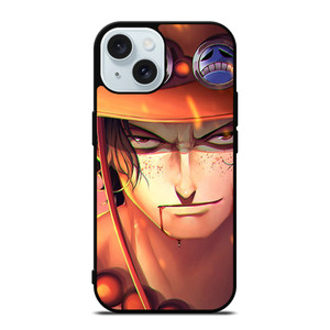 ONE PIECE ACE FACE iPhone 15 Case Cover ONE PIECE ACE FACE iPhone 15 Case Cover