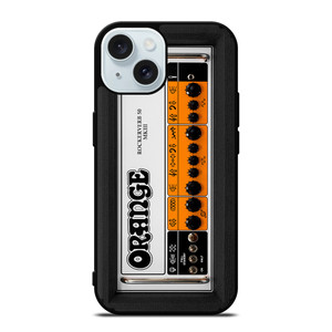 ORANGE GUITAR BASS AMP 2 iPhone 15 Case Cover ORANGE GUITAR BASS AMP 2 iPhone 15 Case Cover