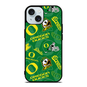 OREGON DUCKS COLLAGE 2 iPhone 15 Case Cover OREGON DUCKS COLLAGE 2 iPhone 15 Case Cover