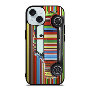 PAUL SMITH MINI COOPER iPhone 15 Case Cover PAUL SMITH MINI COOPER iPhone 15 Case Cover