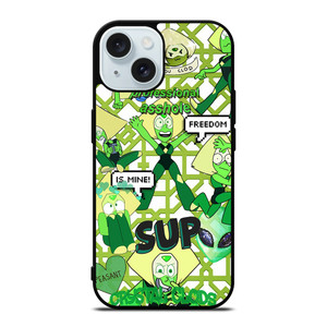 PERIDOT CLOD STEVEN UNIVERSE iPhone 15 Case Cover PERIDOT CLOD STEVEN UNIVERSE iPhone 15 Case Cover