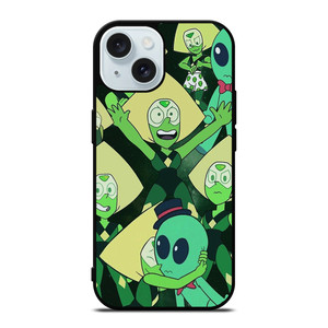 PERIDOT STEVEN UNIVERSE COLLAGE iPhone 15 Case Cover PERIDOT STEVEN UNIVERSE COLLAGE iPhone 15 Case Cover