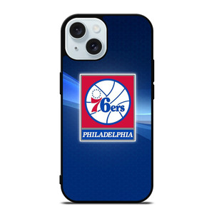 PHILADELPHIA 76ERS LOGO iPhone 15 Case Cover