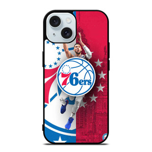 PHILADELPHIA 76ERS NBA iPhone 15 Case Cover PHILADELPHIA 76ERS NBA iPhone 15 Case Cover