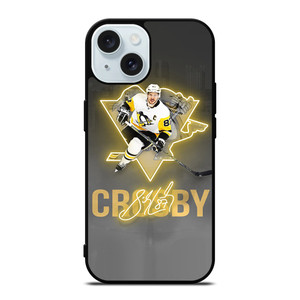 PITTSBURGH PENGUINS SIDNEY CROSBY SIGNATURE iPhone 15 Case Cover