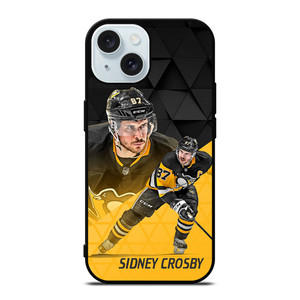 PITTSBURGH PENGUINS SIDNEY CROSBY iPhone 15 Case Cover