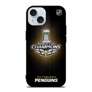 PITTSBURGH PENGUINS STANLEY CHAMPIONS iPhone 15 Case Cover