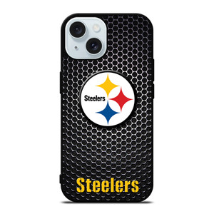 PITTSBURGH STEELERS METAL iPhone 15 Case Cover