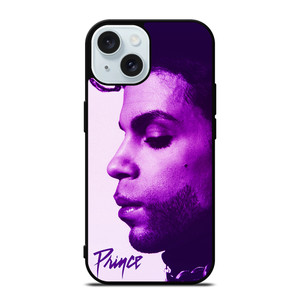 PRINCE PURPLE RAIN FACE iPhone 15 Case Cover PRINCE PURPLE RAIN FACE iPhone 15 Case Cover
